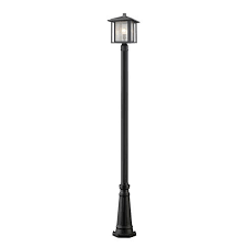 aluminium round outdoor lamp post light