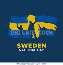 Det finns flera historiska anledningar till att just den 6 juni blev sveriges nationaldag. Sveriges Nationaldag Translate Sweden National Day Happy National Holiday Celebrated Annually On June 6 In Sweden Canstock