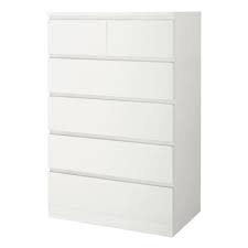 Ikea Malm Chest Of 6 Drawers 80 123 Cm