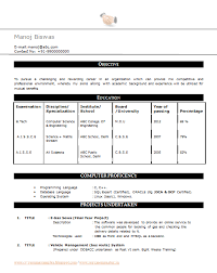 Computer science students fresh out of college can use this resume template to bag their dream job. Professional Curriculum Vitae Resume Template For All Job Seekers Sample Template Of An Excellent Resume Sample Of A Fresh Resume Format First Resume Resume