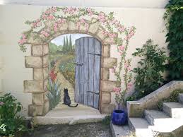 Garden Mural Ideas For Outdoor Walls