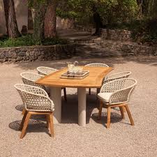 Outdoor Dining Table Osario Natural