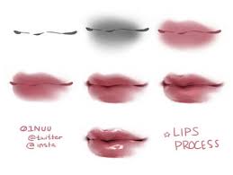 A tutorial for manga lips! Tutorial Body Mouth Lips On Drawing Tutorial Deviantart