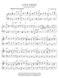 A simplified version of the intro to dire straits' romeo and juliet. Pyotr Il Yich Tchaikovsky Love Theme From Romeo And Juliet Sheet Music Download Pdf Score 21567