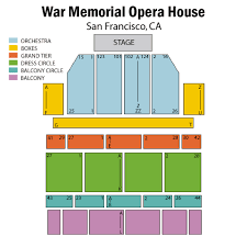 War Memorial Opera House San Francisco Tickets Schedule