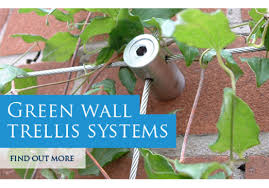 green wall cable trellis kits wire