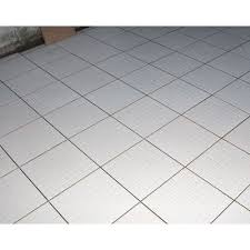 white gloss plain ceramic floor tile