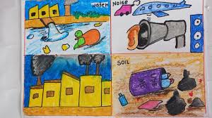 national pollution control day drawing