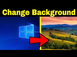 how to change desktop background image