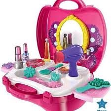 barbie plastic makeup kit toy set at rs
