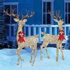 Reindeer Family Set Of 2