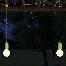 portable outdoor lamp with 2 lights f