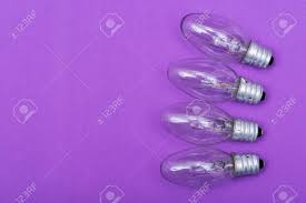 Clear Incandescent Night Light Bulbs With Candelabra Base On Stock Photo Picture And Royalty Free Image Image 122376377