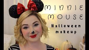 easy minnie mouse halloween makeup