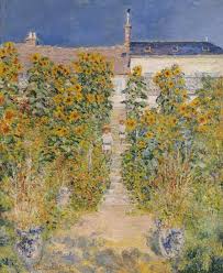 Garden At Vetheuil Claude Monet