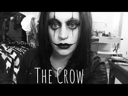 crow halloween makeup isabella thorne
