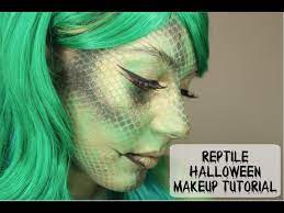 lizard halloween makeup tutorial