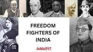 top 100 freedom fighters of india names