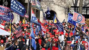 Trump supporters march in Washington to support baseless election fraud claims | CBC News