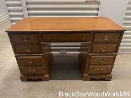 Color Vintage Bassett Writing Desk