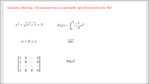C Vb Net Add Math Equations To