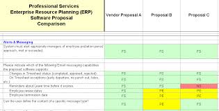 6 Sample Of Vendors Erp Answers Side By Side To Compare In