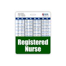 Amazon Com Registered Nurse Badge Buddy Horizontal W