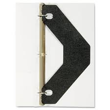 Triangle Shaped Sheet Lifter For Three Ring Binder By Avery