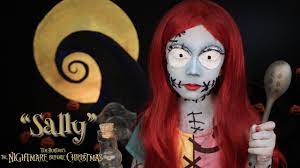 sally makeup tutorial the nightmare