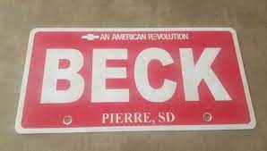 beck motor company pierre south dakota
