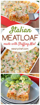 stove top stuffing meatloaf the weary