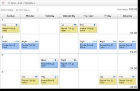 How to create a 6 day work schedule? 7 Different 12 Hour Shift Schedule Examples To Cover Round The Clock