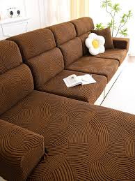Jacquard Velvet Sofa Seat Cover