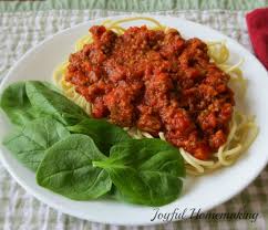 Reserve 1/4 cup cooking water; Stretching Spaghetti Sauce Joyful Homemaking