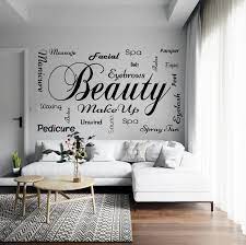 Salon Wall Decal Beauty Salon Words