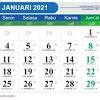 Template kalender 2021 file cdr corel draw lengkap hijriyah, jawa dan libur nasional. 1