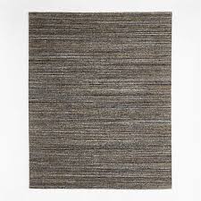 rimini wool loop dark grey area rug 12