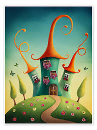 Fairy tales print by Elena Schweitzer | Posterlounge