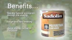 sadolin polyurethane floor varnish