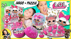 Novos jogos de lol surprise. El Juego De Mesa De Las Munecas Lol Suprise Puzzle Lol Suprise Dolls 60 Piezas Quien Ganara Youtube