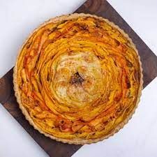 savory pie squash carrot and onion