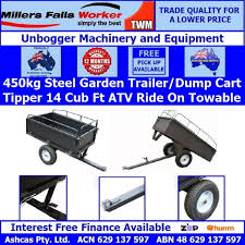 Millers Falls Steel Dump Cart Atv