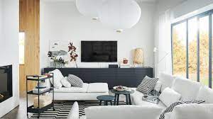 Choose a modern design that suits the conditions of your living room, and also choose a wall tv cabinet with the right color for your living room. 10 Living Room Tv Ideas To Cleverly Disguise Your Tech Real Homes