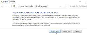 If you do not want to delete data with the account, back it up before starting this method. How To Delete Microsoft Account In Windows 10