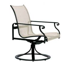 Brown Jordan Aegean Swivel Arm Chair