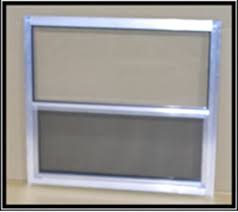 27 Aluminum Vertical Sliding Window
