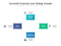 successful corporate level strategy