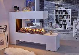 Electric Fireplace As A Room Divider