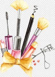 cosmetics makeup brush painting makeup