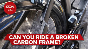 carbon fibre bike frames be repaired